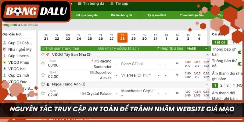 Nguyên tắc truy cập an toàn để tránh nhầm website giả mạo